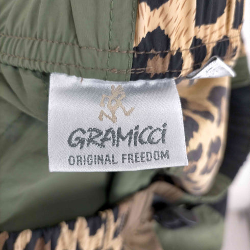 グラミチ GRAMICCI レオパード切替ショートパンツ メンズ JPN:M