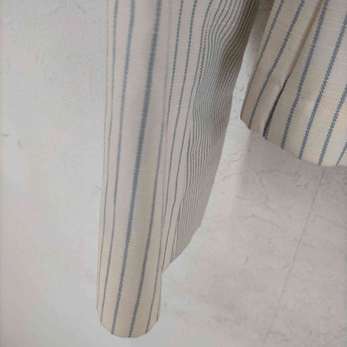 エトロ ETRO MADE IN ITALY コットンストライプ 2Bジャケット レディース EUR:44