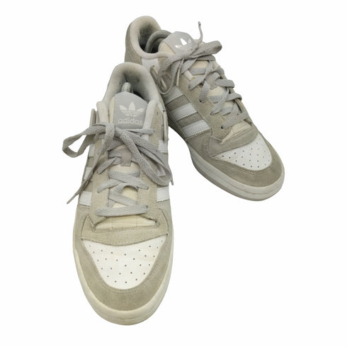 アディダスオリジナルス adidas Originals FORUM LOW CLOUD WHITE GREY TWO メンズ UK:8
