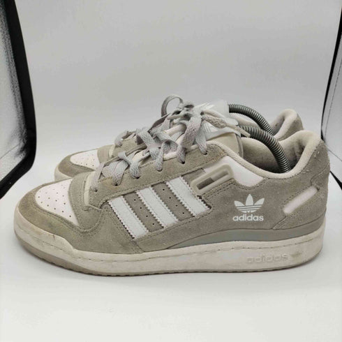 アディダスオリジナルス adidas Originals FORUM LOW CLOUD WHITE GREY TWO メンズ UK:8
