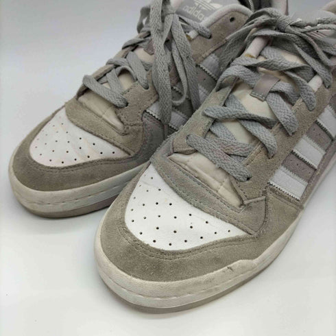 アディダスオリジナルス adidas Originals FORUM LOW CLOUD WHITE GREY TWO メンズ UK:8