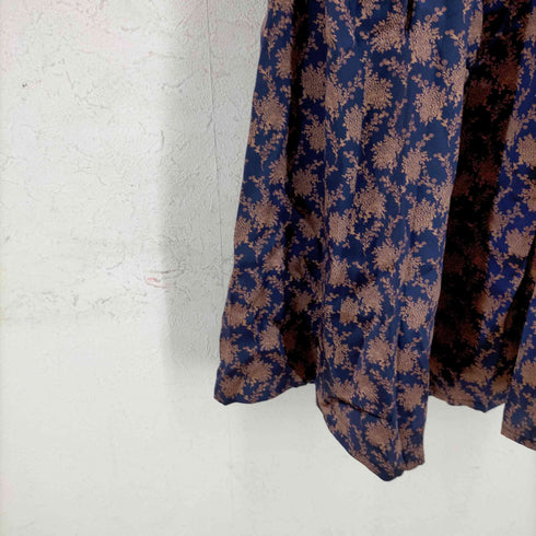 アニエスベー agnes b. PARIS オープンカラーシルク100 S/Sワンピース レディース EUR:38