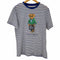 ポロラルフローレン POLO RALPH LAUREN ボーダー ポロベア Tシャツ メンズ import:XL
