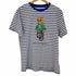 ポロラルフローレン POLO RALPH LAUREN ボーダー ポロベア Tシャツ メンズ import:XL