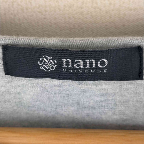 ナノユニバース nano universe S/S クルーネックTシャツ メンズ JPN:M