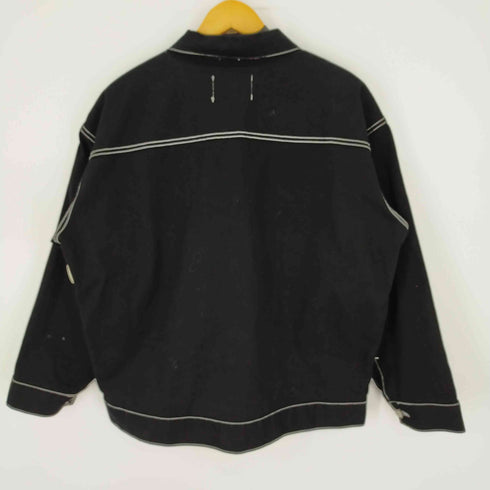STYLISH コントラストステッチブルゾン ジャケット レディース ONE SIZE