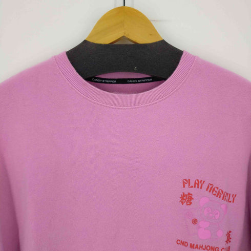 キャンディーストリッパー CANDY STRIPER CND MAHJONG CLUB SWEAT レディース JPN:2