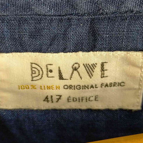 デラヴェ delave S/S リネンカットソー メンズ JPN:M