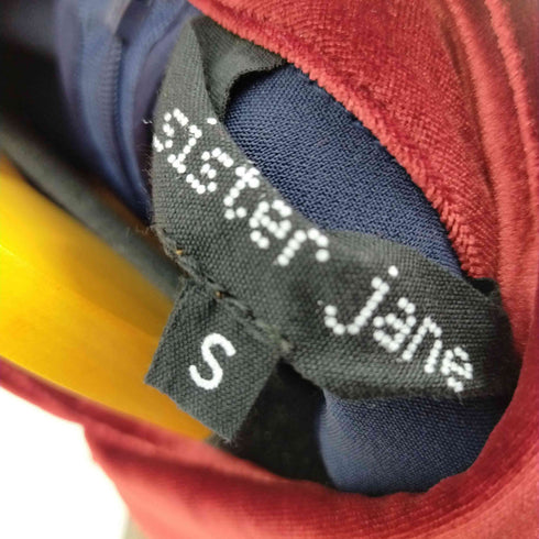 シスタージェーン SISTER JANE ベロアカラーワンピース レディース JPN:S