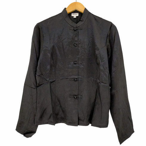 オットー otto collection シルク100 チャイナシャツ レディース JPN:L