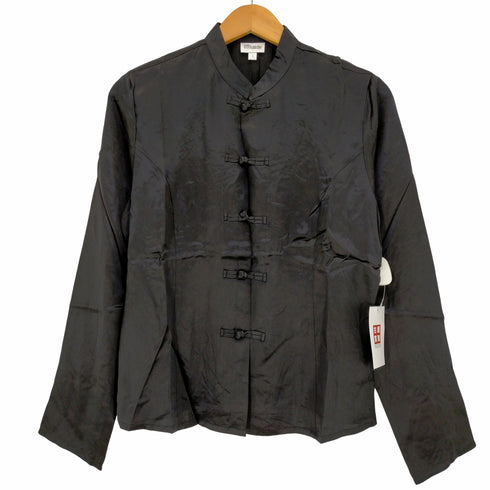 オットー otto collection シルク100 チャイナシャツ レディース JPN:L