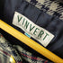 バンベール VINVERT パールボタンチェックノーカラージャケット レディース 13BR