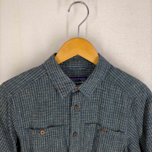 パタゴニア patagonia 17年製 バックステップシャツ ボックスシルエット 半袖シャツ メンズ JPN:XS