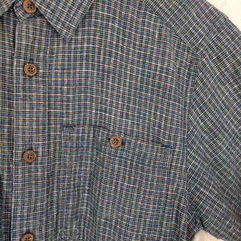 パタゴニア patagonia 17年製 バックステップシャツ ボックスシルエット 半袖シャツ メンズ JPN:XS
