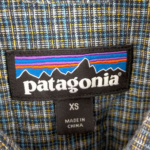 パタゴニア patagonia 17年製 バックステップシャツ ボックスシルエット 半袖シャツ メンズ JPN:XS
