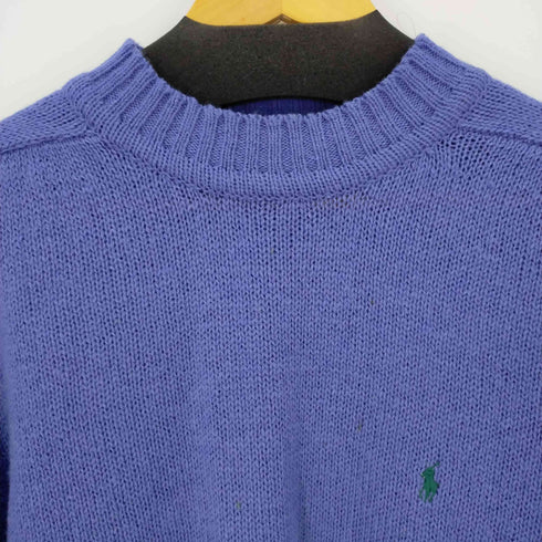 ポロバイラルフローレン Polo by RALPH LAUREN スモールポニー刺繍 リブクルーネックセーター メンズ JPN:S
