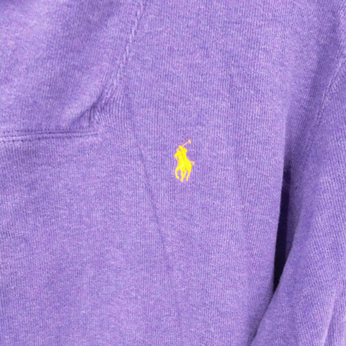 ポロラルフローレン POLO RALPH LAUREN スモールポニー刺繍ショールカラースウェットプルオーバー メンズ L