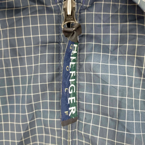 トミーヒルフィガーゴルフ TOMMY HILFIGER GOLF 90s 格子チェックスイングトップ 裏地メッシュ メンズ JPN:L