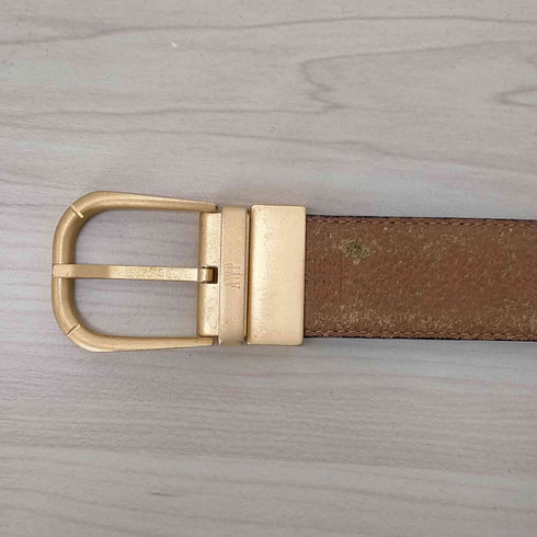 SOLID BRASS MADE IN ITALY レザー ベルト メンズ