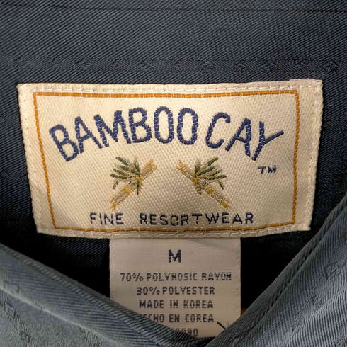 バンブーケイ BAMBOO CAY レーヨンアロハシャツ メンズ JPN:M