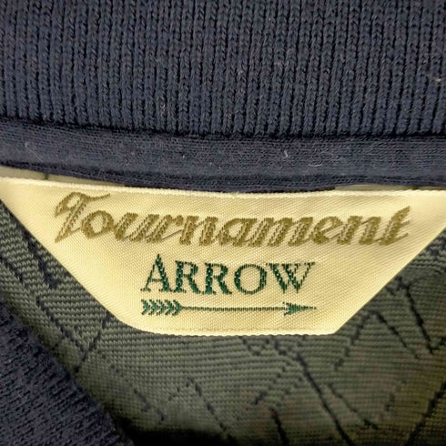 アロー ARROW 三角タグ 総柄ポロシャツ メンズ JPN:L