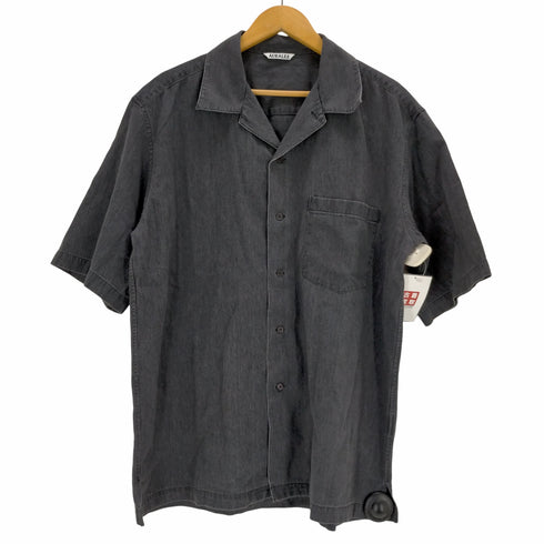 オーラリー AURALEE 24SS SELVEDGE SUPER LIGHT DENIM HALF SLEEVED SHIRT メンズ JPN:4