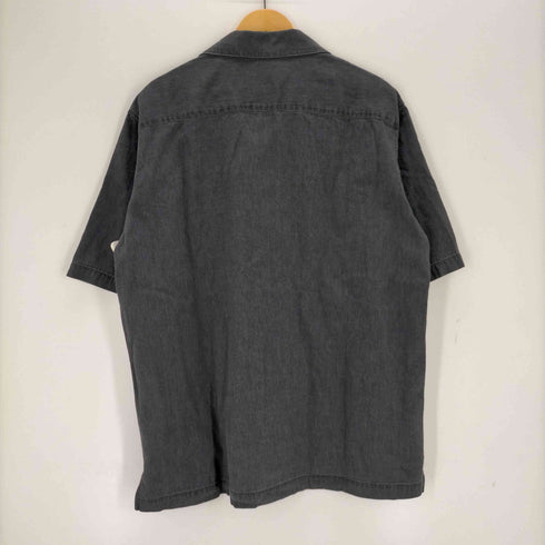 オーラリー AURALEE 24SS SELVEDGE SUPER LIGHT DENIM HALF SLEEVED SHIRT メンズ JPN:4