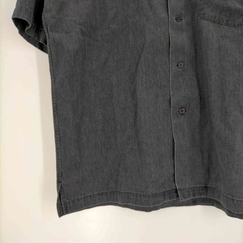オーラリー AURALEE 24SS SELVEDGE SUPER LIGHT DENIM HALF SLEEVED SHIRT メンズ JPN:4