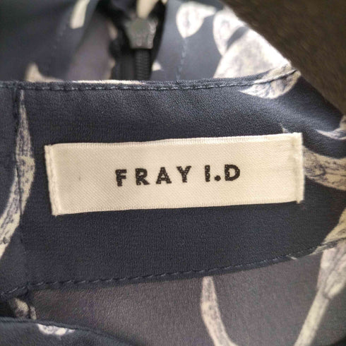 フレイアイディー FRAY I.D 24SS クリーンフラワーシャーリングワンピース レディース JPN:0