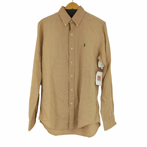 ラルフローレン RALPH LAUREN スモールポニー刺しゅう BD L/S シャツ メンズ import:S