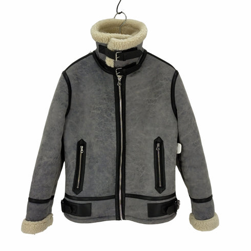 ザラ ZARA B-3 ムートンジャケット メンズ import:S