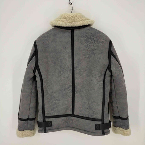 ザラ ZARA B-3 ムートンジャケット メンズ import:S