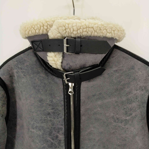 ザラ ZARA B-3 ムートンジャケット メンズ import:S