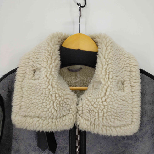 ザラ ZARA B-3 ムートンジャケット メンズ import:S
