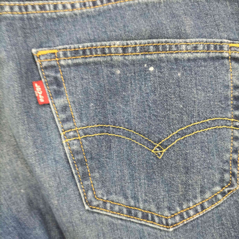 リーバイス Levis 505 ボタン裏516J ジップフライ ストレートデニムパンツ メンズ W32/L30