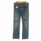 ラングラー Wrangler ジップフライ ダメージ デニムパンツ メンズ 32