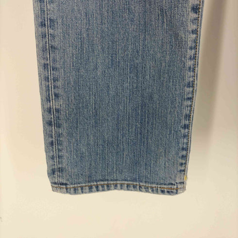 ラングラー Wrangler ジップフライ ダメージ デニムパンツ メンズ 32