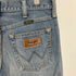 ラングラー Wrangler ジップフライ ダメージ デニムパンツ メンズ 32