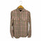 デンハム DENHAM UNIFORM TPC チェックライトネルシャツ メンズ import:XS