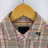 デンハム DENHAM UNIFORM TPC チェックライトネルシャツ メンズ import:XS