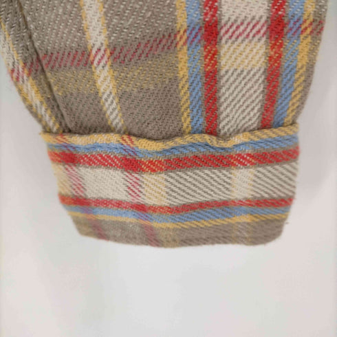 デンハム DENHAM UNIFORM TPC チェックライトネルシャツ メンズ import:XS