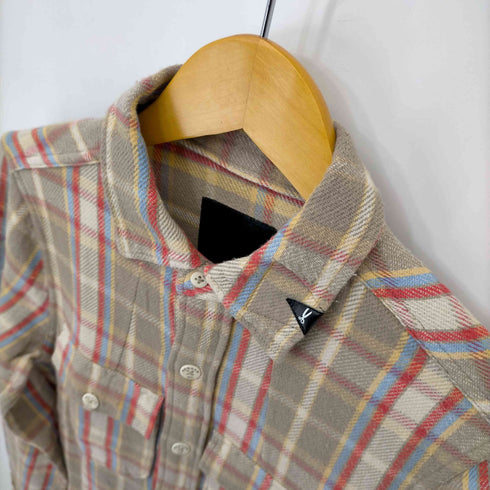 デンハム DENHAM UNIFORM TPC チェックライトネルシャツ メンズ import:XS