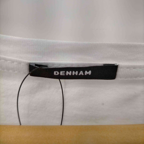 デンハム DENHAM HALF BLUNT CMJ クルーネック Tシャツ カモ切替Tシャツ メンズ import:S