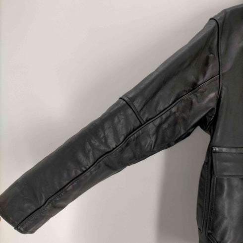 ショット Schott USA製 181 ポリスマン シングルジャケット レザートラッカー メンズ US:36