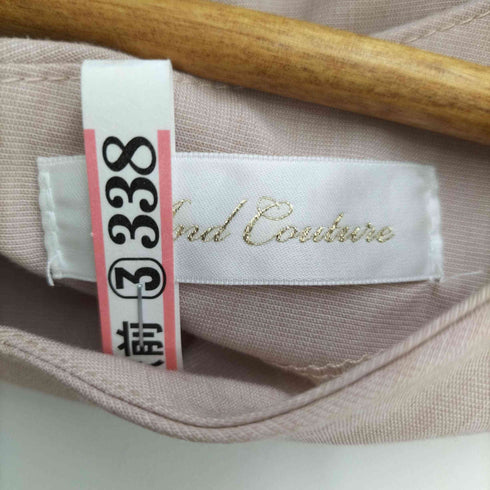 アンドクチュール And Couture ウエストタックワンピース レディース JPN:38