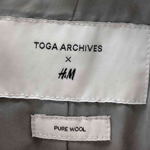 トーガプルラ TOGA PULLA ビーズ装飾 テーラードジャケット レディース import:S