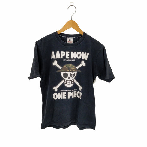 エーエイプバイアベイシングエイプ Aape BY BATHING APE One Piece Logo Tee メンズ JPN:M