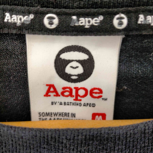 エーエイプバイアベイシングエイプ Aape BY BATHING APE One Piece Logo Tee メンズ JPN:M