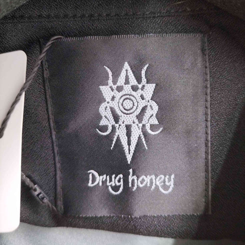 ドラッグ ハニー Drug honey スケルトンベア L/S シャツ レディース FREE