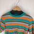 エイチビューティーアンドユースユナイテッドアローズ H BEAUTY & YOUTH UNITED ARROWS MULTI BORDER CROPPED T-SHIRT/Tシャツ レディース